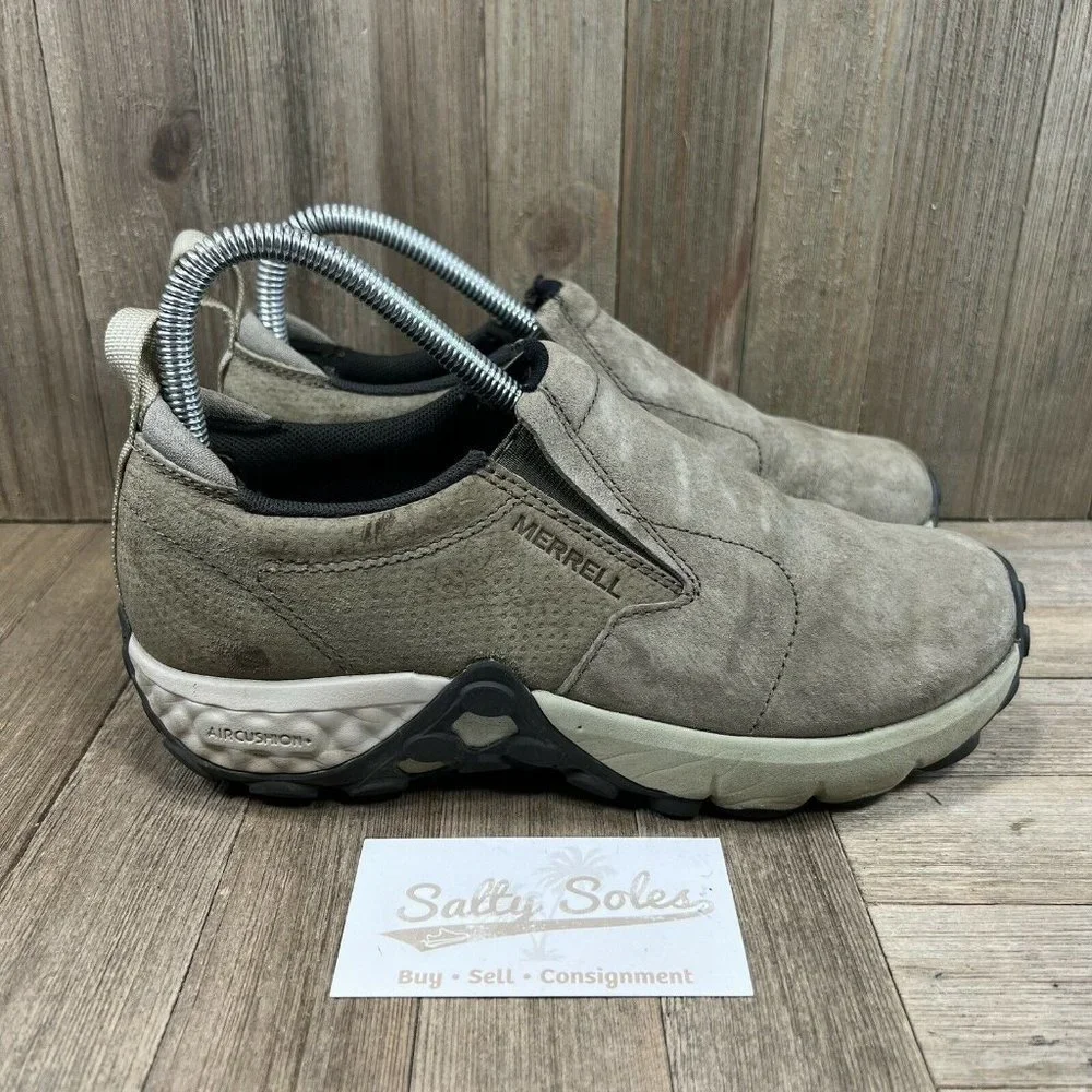 Merrell Air Cushion Clogs Dusty Olive Slip On Hiking Shoes Womens Size 6.5